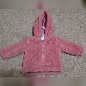 Carter's Cozy Pink Fleece Baby Jacket